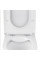 Унітаз підвісний безобідковий Kroner Armada WHI513636 RIMLESS з сидінням Slim Duroplast / Soft-close / Quick relase (KA513636WHIR)