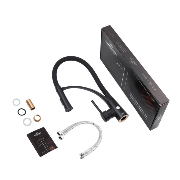 Змішувач для кухні Kroner KRP Ersel - SCH03393BLK