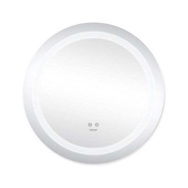 Дзеркало Kroner KRP Spiegel R2 - 6060 з LED-підсвічуванням та антизапотіванням