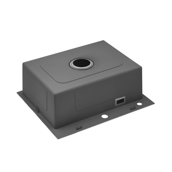 Комплект кухонна мийка Kroner Gebürstet-6050HM + змішувач Küche-C031GRA + дозатор Spender-016