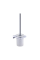 Йоржик для унітазу підвісний KOER AS-0105-01 (скло) (колір хром глянець) (KR6173)