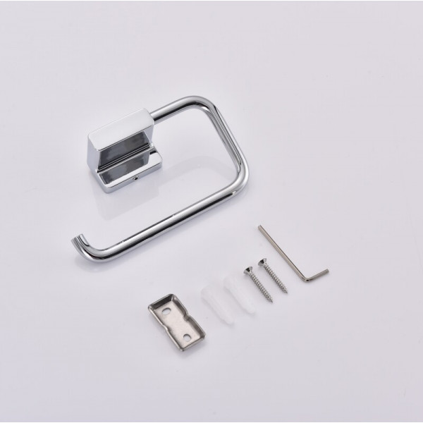 Тримач для туалетного паперу KOER AS-0107-01 (колір хром глянець) (KR6185)