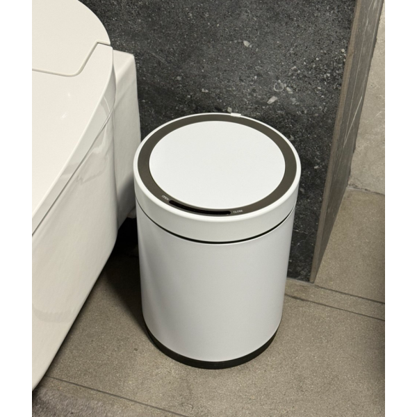 Відро для сміття сенсорне кругле KOER TC-020609-08 9 л (колір білий) (KR5938)