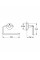 Тримач для туалетного паперу Grohe Bau Cosmopolitan Neutral (40457001)