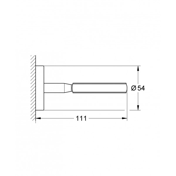 Тримач для аксесуарів Grohe Bau Cosmopolitan Neutral (40585001)