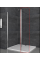 Душова перегородка Walk-In (рухома частина) KOER SR SP03-30x200-TR-01 прозоре скло EASY CLEAN 8мм хром (KR5399)