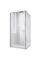 Душова кабіна без піддону Koer SR SC08-90x90x200-TR-01 прозоре скло Easy Clean 6мм, хром (KR5371)