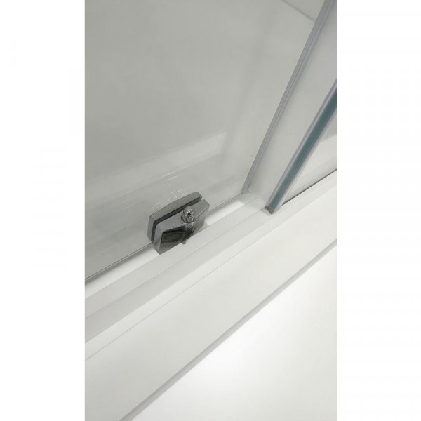 Душова кабіна без піддону Koer SR SC10-90x90x195-TR-01 прозоре скло Easy Clean 6мм, хром (KR5942)