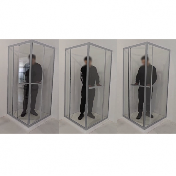 Душова кабіна з низьким піддоном Mixxus Style SCT01-90x90x200-TR Chrome прозоре скло 6мм (MI8433)