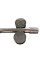 Двері в нішу Koer SR SD06-140x220-TR-01 прозоре скло Easy Clean 8мм, хром (KR5368)