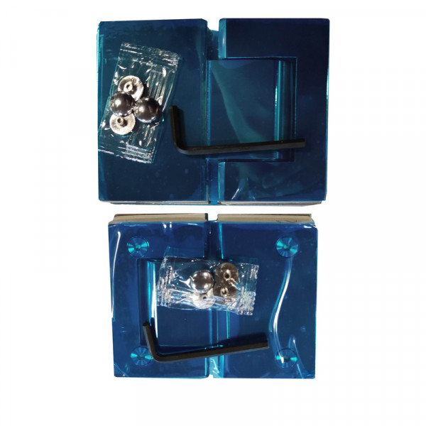 Двері у нішу розпашні KOER SR SD04-120x200-TR-01 прозоре скло EASY CLEAN 10мм хром (KR5387)