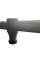 Двері в нішу Koer SR SD06-140x220-TR-07 прозоре скло Easy Clean 8мм, графіт (KR5369)