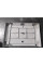Душовий піддон з сифоном прямокутний Mixxus HARD ST01-120x80x13 NEW діаметр зливу 52 мм (MI8431)