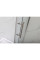 Душова кабіна з низьким піддоном Mixxus HARD SCT01-120x80x198-TR Chrome NEW прозоре скло 5мм (MI8428)