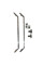 Душова кабіна з низьким піддоном Mixxus LINES SCT01-90x90x198-TR CHROME прозоре скло 6мм NEW (в 2 ящ) (MI8370)