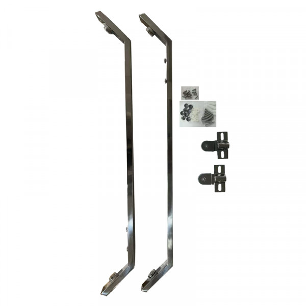 Душова кабіна з низьким піддоном Mixxus LINES SCT01-90x90x198-TR CHROME прозоре скло 6мм NEW (в 2 ящ) (MI8370)