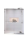 Двері в нішу Koer SR SD06-120x220-TR-01 прозоре скло Easy Clean 8мм, хром (KR5367)