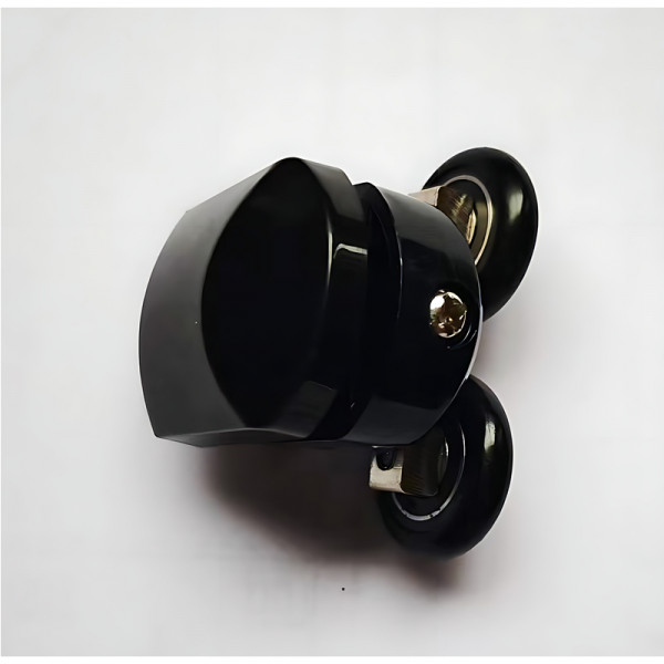 Ролики для душових кабін подвійні колеса MIXXUS PREMIUM ROLLERS SCP01-1 BLACK верхні (23mm для DIVERSE SC01,SC02,SD01) (MI7163)