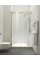 Двері в нішу Koer SR SD01-120x200-TR-12 прозоре скло Easy Clean 8мм, матове золото (KR5377)