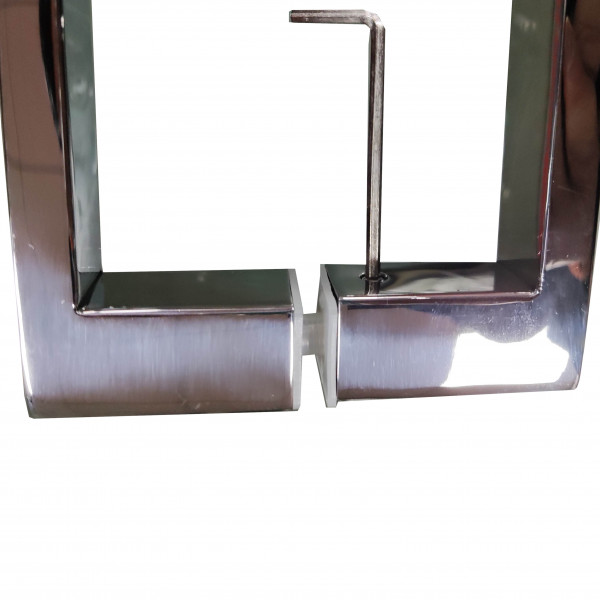 Двері у нішу розпашні KOER SR SD04-100x200-TR-01 прозоре скло EASY CLEAN 10мм хром (KR5386)