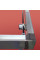 Бічна стінка до кабіни KOER SR SW05-90x200-TR-01 прозоре скло EASY CLEAN 6мм хром (KR5407)