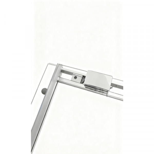Душова кабіна без піддону Koer SR SC10-90x90x195-TR-01 прозоре скло Easy Clean 6мм, хром (KR5942)