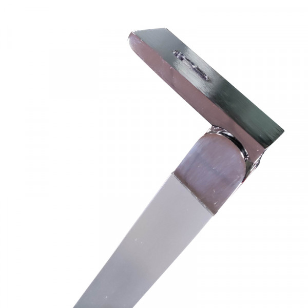Бічна стінка до кабіни KOER SR SW04-90x200-TR-01 прозоре скло EASY CLEAN 10мм хром (KR5390)