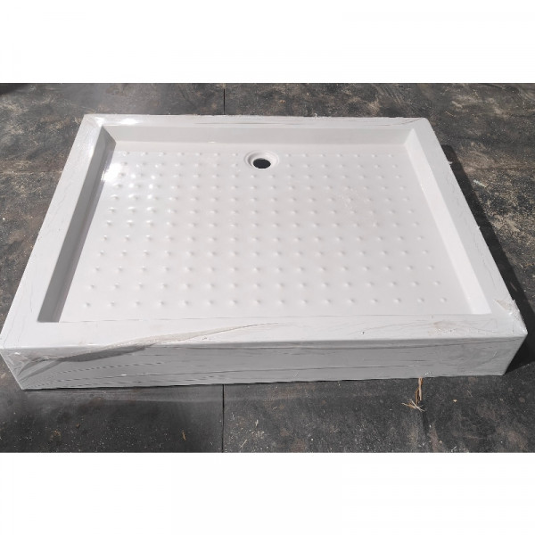 Душовий піддон з сифоном прямокутний Mixxus HARD ST01-120x80x13 NEW діаметр зливу 52 мм (MI8431)