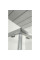 Душова кабіна без піддону Koer SR SC10-90x90x195-TR-01 прозоре скло Easy Clean 6мм, хром (KR5942)