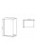 Душова перегородка Mixxus Premium FLAT SP02-140x200-TR Black Walk-In прозоре скло 8мм (MI6858)
