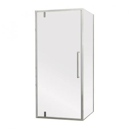 Душова кабіна без піддону Mixxus Premium BEVEL SC01-90x90x195-TR Chrome прозоре скло 6мм (MI6863)
