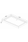 Душовий піддон з сифоном Mixxus HARD ST01-120x80x13 діаметр зливу 52 мм (MI6919)