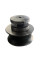 Двері в нішу Koer SR SD06-140x220-TR-07 прозоре скло Easy Clean 8мм, графіт (KR5369)