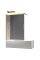 Шторки скляні на ванну розсувні Koer SR BS06-120x150-TR-12 прозоре скло Easy Clean 6мм, матове золото (KR5946)