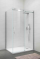 Бічна стінка до кабіни Koer SR SW01-90x200-TR-07 прозоре скло Easy Clean 8мм, графіт (KR5382)