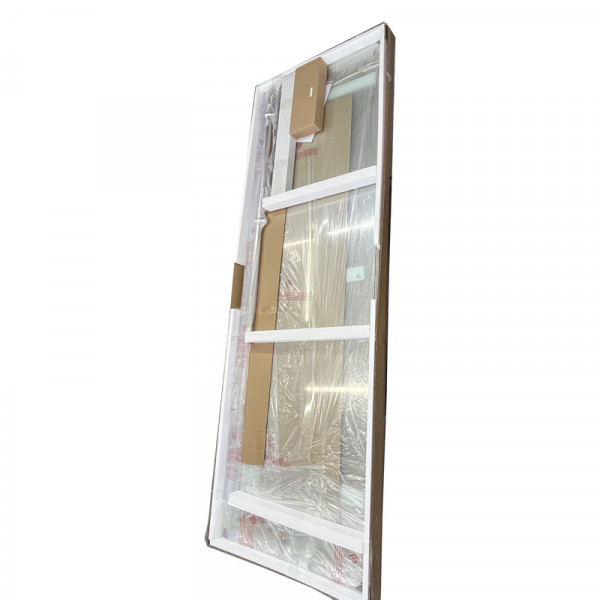 Двері в нішу Koer SR SD06-140x220-TR-07 прозоре скло Easy Clean 8мм, графіт (KR5369)