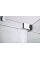 Душова кабіна без піддону Koer SR SC02-100x80x200-TR-01 прозоре скло Easy Clean 8мм, хром (KR5355)