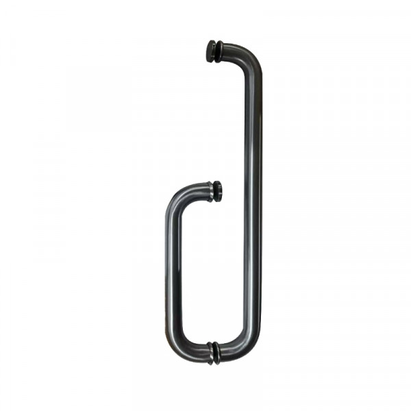 Душова кабіна з низьким піддоном Mixxus LINES SCT01-90x90x198-TR Graphite NEW прозоре скло 6мм (MI8429)