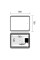 Дзеркало Mixxus Premium OLIVARY MR19-90x70-Reverse з Led Touch, Anti-fog, димером (3-6,5kK) (MP6630)
