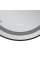 Дзеркало Mixxus Premium ELLIPSE MV05-80x70-Reverse BLACK з Led Touch, Anti-fog, димером (3-6,5kK) (MP6646)
