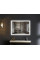 Дзеркало MIXXUS FLAT MR04-100x80 з LED Touch, Anti-fog, димером, рег. яскравості, годинником (MI6927)