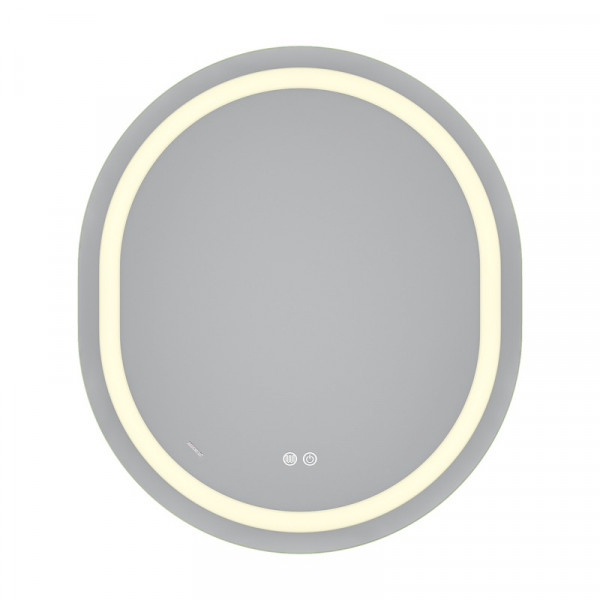 Дзеркало Mixxus Premium ELLIPSE MV05-80x70-Reverse з Led Touch, Anti-fog, димером (3-6,5kK) (MP6643)