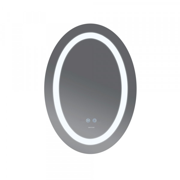 Дзеркало Mixxus PLAIN MV03-50x70 з Led Touch, Anti-fog, димером, регулятором яскравості (MI6664)