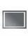 Дзеркало MIXXUS STYLE MR13-70x50-REVERSE з LED Touch, Anti-fog, димером, рег. яскравості (MI6665)