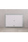 Дзеркало MIXXUS FLAT MR04-100x80 з LED Touch, Anti-fog, димером, рег. яскравості, годинником (MI6927)