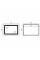 Дзеркало MIXXUS WARM MR02-70x50-CASE з LED Touch, Anti-fog, димером, рег. яскравості, годинником (MI6669)