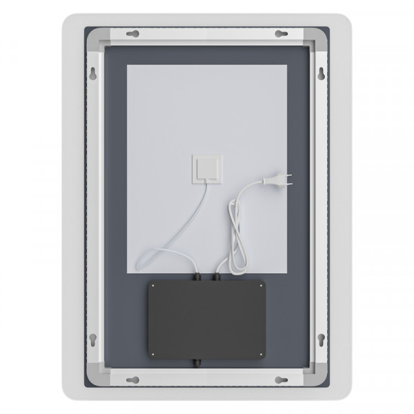 Дзеркало Mixxus Premium OLIVARY MR19-80x60-Reverse з Led Touch, Anti-fog, димером (3-6,5kK) (MP6628)
