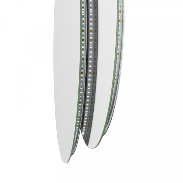 Дзеркало Mixxus Premium TOPPER MC01-100x75 з Led Touch, Anti-fog, димером (3-6,5kK) (MP6631)