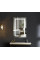 Дзеркало Mixxus HARD MR07-50x80 з Led Touch, Anti-fog, димером, регулятором яскравості (MX9992)
