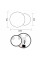 Дзеркало Mixxus Premium TOPPER MC01-100x75 з Led Touch, Anti-fog, димером (3-6,5kK) (MP6631)